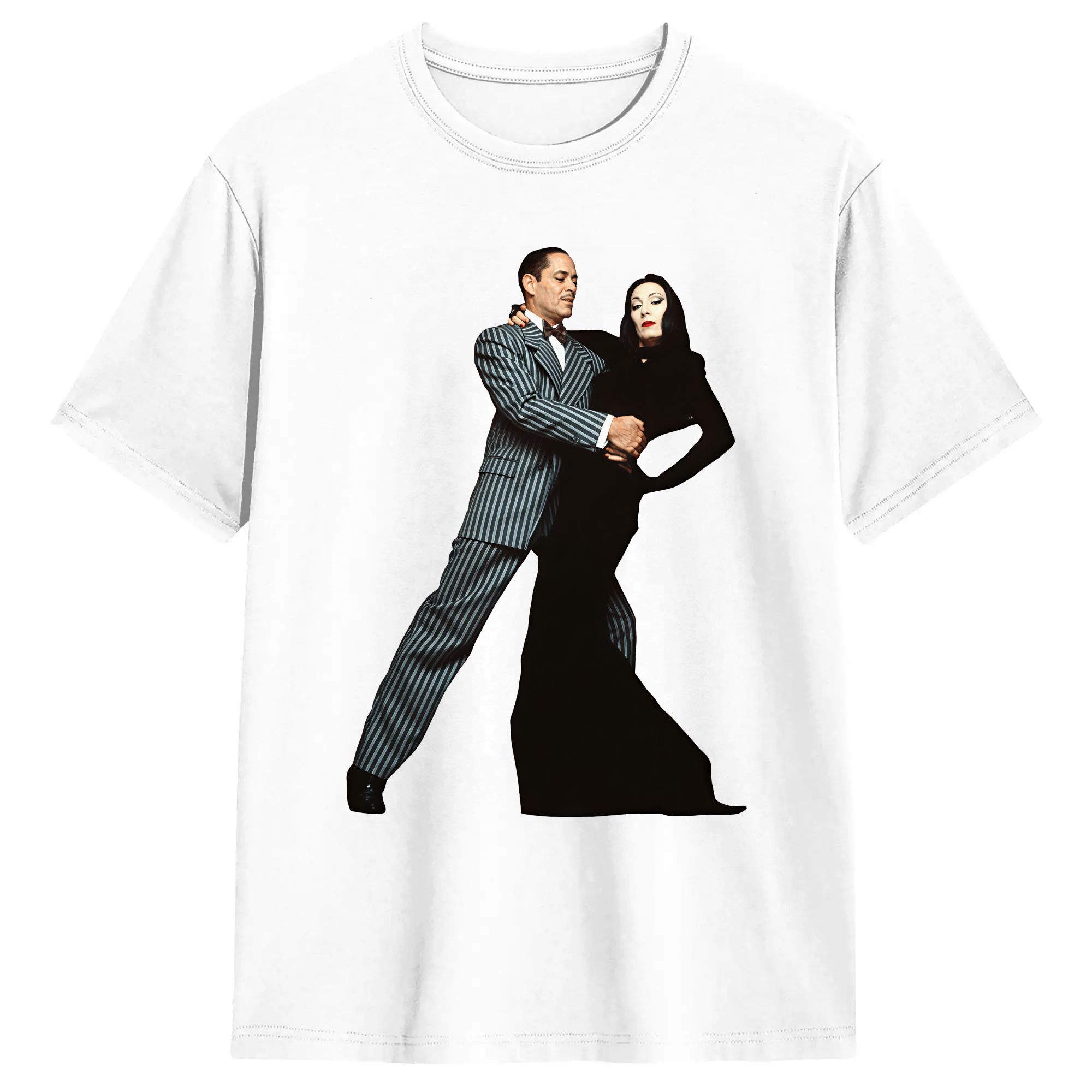 Summer Clothing Ideas For Women - 男性女性 Tシャツゴメスとモーティシアアダムス Tシャツファッション夏の Tシャツ Y2K カジュアルコットン服ギフトアイデア