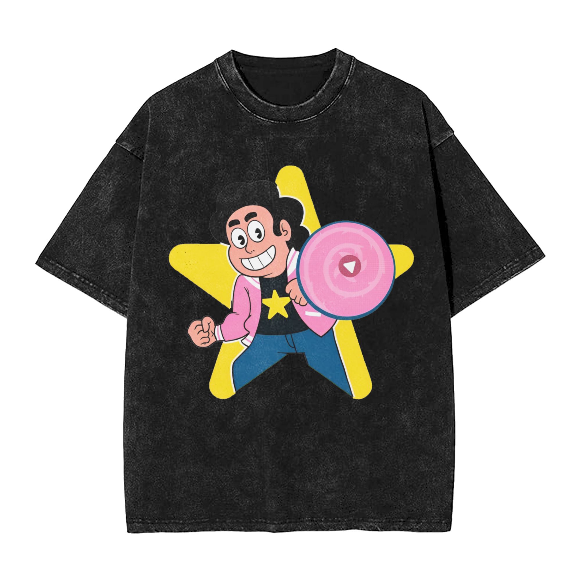 Summer Clothing Ideas For Women - スティーブンズユニバースヴィンテージスター Tシャツ女性男性ヴィンテージコットン Tシャツ O ネック半袖 Tシャツギフトアイデア衣類