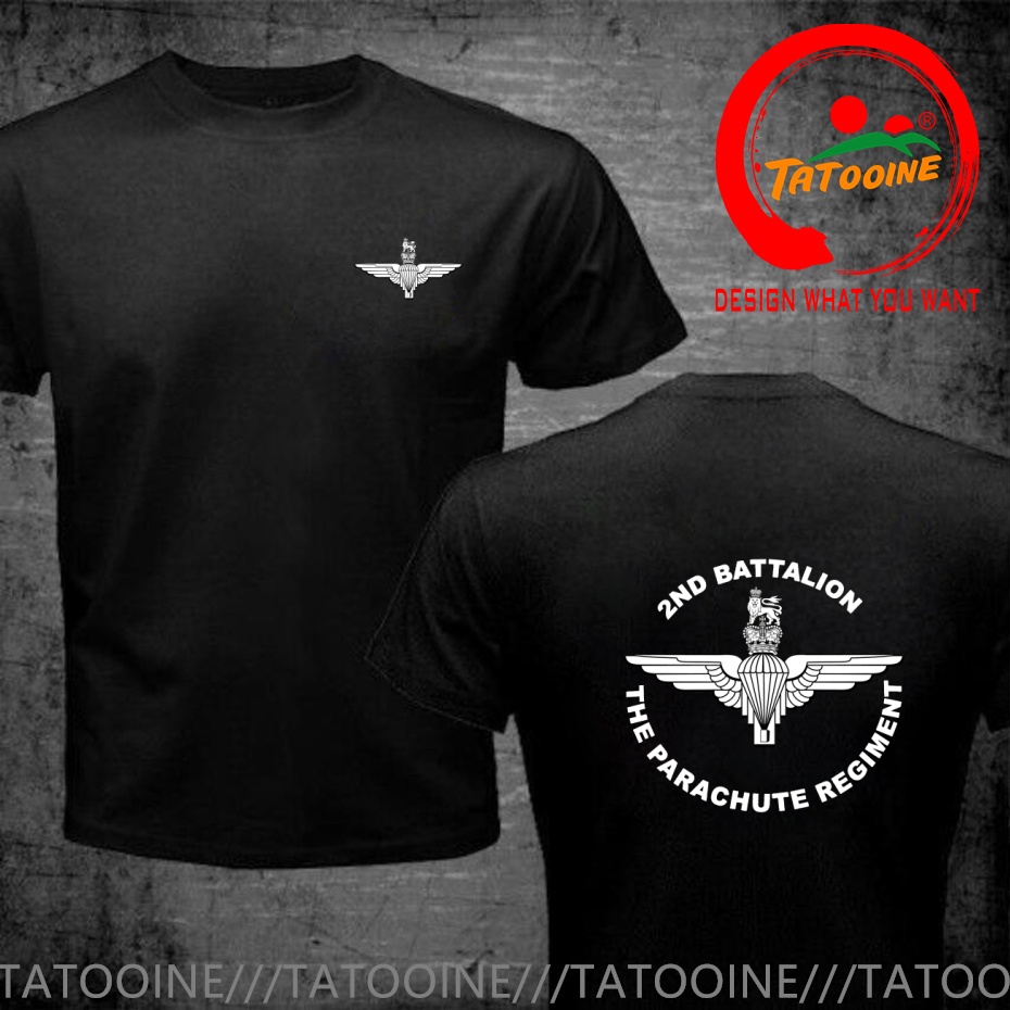 Summer Clothing Uk Men - 面白いデザイン英国軍英国パラシュート連隊シャツ男性ファッショントレンディなカジュアル服スタイリッシュなトップス Tシャツレジャー Tシャツ