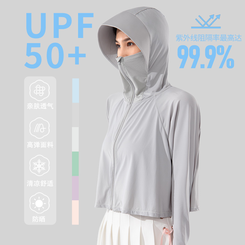 UPF50+ 日焼け防止ジャケット防風日焼け止めスキンコート - Summer Rays Clothing のレビューと価格