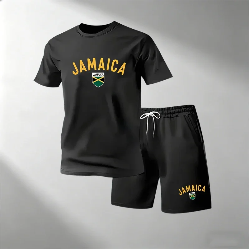 ジャマイカ サマーカジュアルTシャツセット メンズ Oネック - Summer Clothing Haul のレビューと価格