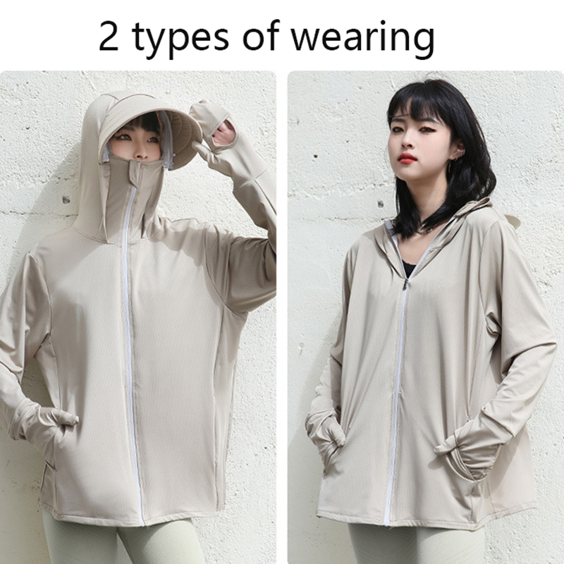 女性用日焼け止め服,日焼け止めジャケット,紫外線,アウトドア - Summer Rays Clothing のレビューと価格