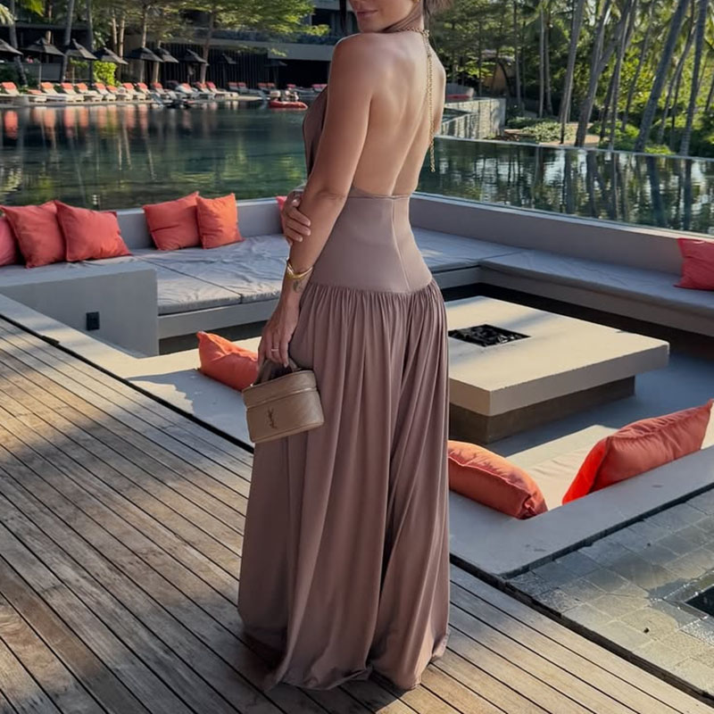 バケーションサマー レディーススーツ セクシー ホルターネッ - Summer Vacation Clothing Women のレビューと価格