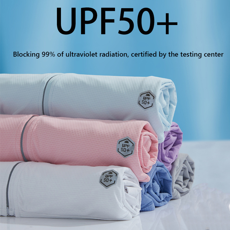 日焼け止め服upf50日焼け止めジャケット女性男性UV層アイ - Summer Rays Clothing のレビューと価格