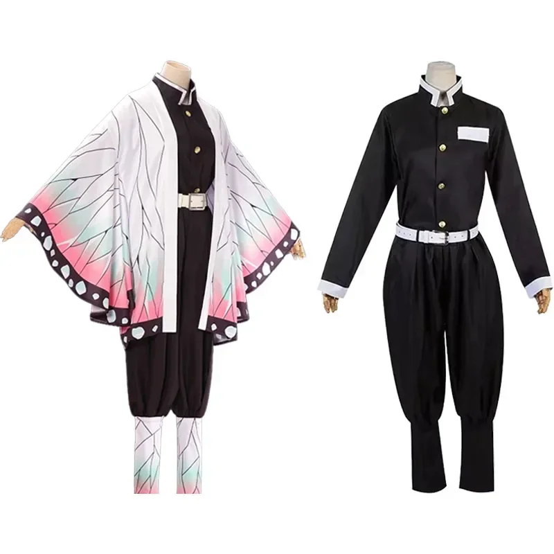2026 胡蝶しのぶ コスプレ衣装セット 制服ウィッグ ハロ - Summer Vacation Clothing Men のレビューと価格