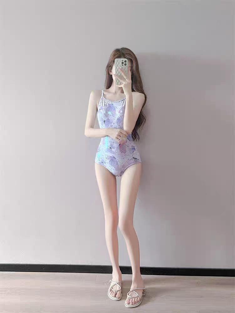 女性用 2026 新しいワンピースレーシング水着プリントスリ - Swimsuit One Piece のレビューと価格