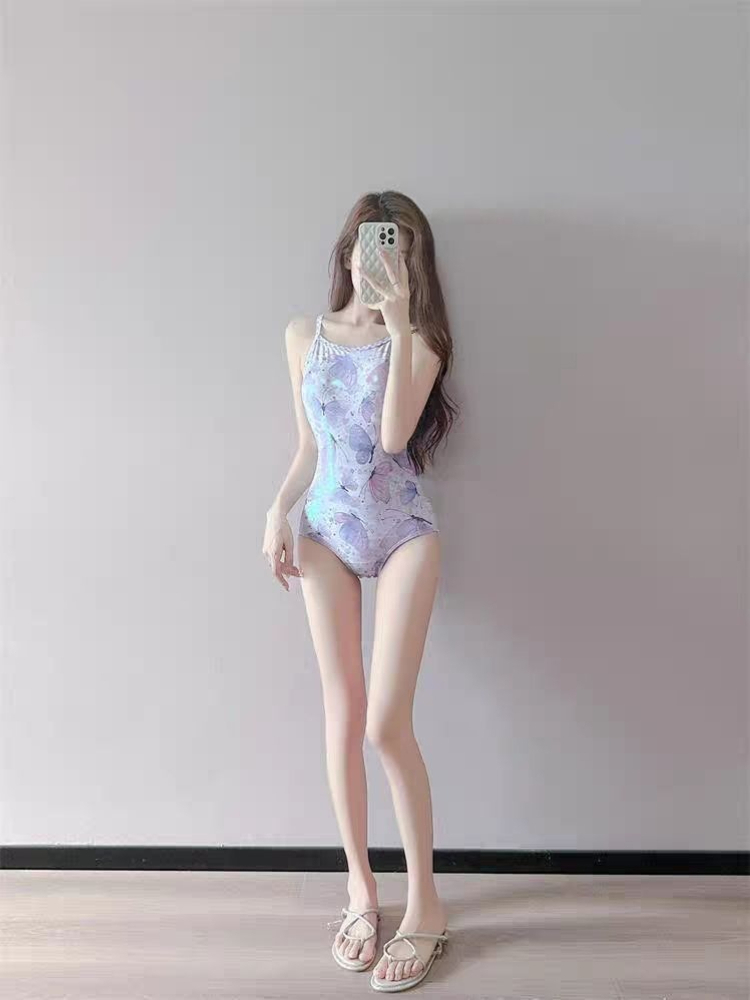 女性用 2026 新しいワンピースレーシング水着プリントスリ - Swimsuit One Piece のレビューと価格