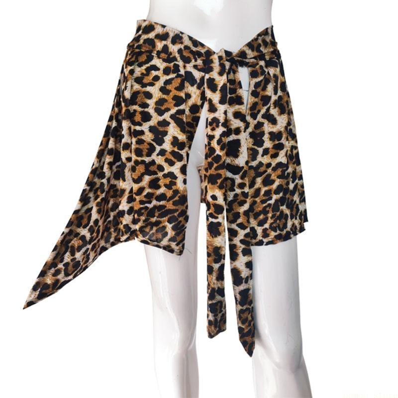 31BF レディースヒョウ柄ビーチパレオサロンビキニ水着カバ - Sarong Pareo Wrap のレビューと価格