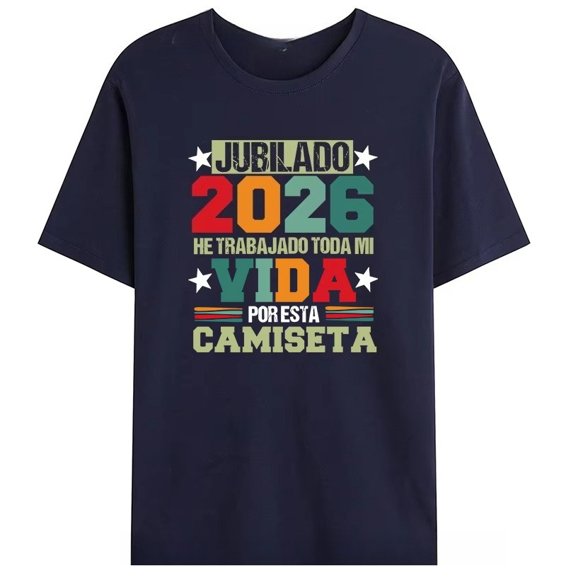 スペイン語「Retired 2026」と書かれた「I've  - Summer Clothing In Spanish のレビューと価格